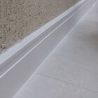 Rodapé De Poliestireno 10cmx15mm Frisado 2,4metro Linear - Ca