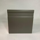 Rodapé De Poliestireno 10cmx15mm Frisado Color 2,4metro Linea