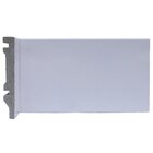 Rodapé De Poliestireno 10cmx15mm Liso 2,4metro Linear - Caixa