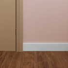 Rodapé de Poliestireno Branco 454 10x240cm Santa Luzia