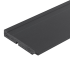 Rodapé de Poliestireno Preto 3457 10x240cm Santa Luzia