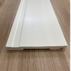 Rodapé De Poliestireno 15cm Branco Barra 2 Metros Liga