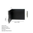 Rodapé De Poliestireno 15cm X 15mm Metro Linear Barra 240cm P