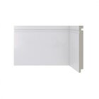 Rodapé De Poliestireno 15cm X 16mm X 2,40m Frisado Moderna 48