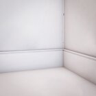 Rodapé De Poliestireno 15cmx15mm Frisado 2,4metro Linear - Ca