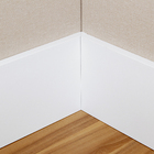 Rodapé de Poliestireno Branco 496 Moderna 15x240cm Santa Luzia