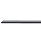Rodapé de Poliestireno Preto 3496 15x240cm Santa Luzia