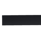 Rodapé de Poliestireno Preto 3496 15x240cm Santa Luzia