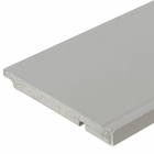 Rodapé de Poliestireno Cinza Glacial 518 15x240cm Santa Luzia