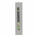 Rodapé de Poliestireno Cinza Glacial 518 15x240cm Santa Luzia