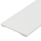 Rodapé de Poliestireno Branco Coleção LEV 15x240cm Santa Luzia