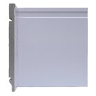 Rodapé De Poliestireno 20cmx15mm Frisado 2,4metro Linear - Ca