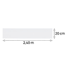 Rodapé de Poliestireno Branco 506 20x240cm Santa Luzia