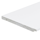 Rodapé de Poliestireno Branco 506 20x240cm Santa Luzia