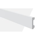 Rodapé De Poliestireno 30 Barras Lisas De 7cmx2,44m Rende 73,