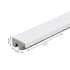 Rodapé de Poliestireno Branco 466 3x240cm Santa Luzia