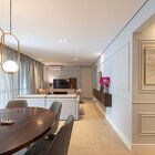 Rodapé De Poliestireno 496 Branco Com 15cm Santa Luzia