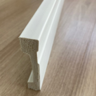 Rodapé De Poliestireno 7cm Branco Barra 2 Metros Liga