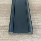 Rodapé De Poliestireno 7cm Liso Preto Barra 2 Metros Liga