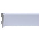 Rodapé De Poliestireno 7cmx15mm Redondo 2,4metro Linear - Cai