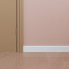 Rodapé de Poliestireno Branco 451 7x240cm Santa Luzia