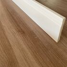 Rodapé De Poliestireno Arquitech Slim 10cm Branco Barra 2,4m