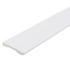 Rodapé de Poliestireno Branco Frisado B 102 RP/P 10x220cm Bellitas