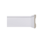 Rodapé de Poliestireno Branco Frisado B 102 RP/P 10x220cm Bellitas
