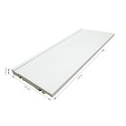 Rodapé De Poliestireno Frisado 12cm X 2,40m Rende 2,40 Metros