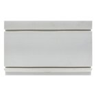 Rodapé De Poliestireno Frisado 20cm X 2,40m Rende 2,40 Metros