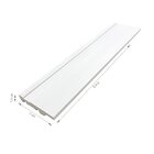 Rodapé De Poliestireno Frisado 7cm X 2,40m Rende 2,40 Metros