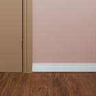 Rodapé de Poliestireno Branco Frisado B 72 RP/ P 7x220cm Bellitas