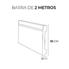 Rodapé De Poliestireno Fz10 Diy - Gart