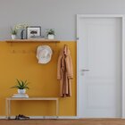 Rodapé De Poliestireno Lev52 Branco 05cm Santa Luzia