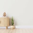 Rodapé de Poliestireno Branco Liso B 151 RP/P 15x220cm Bellitas