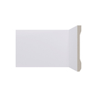 Rodapé de Poliestireno Branco Liso B 151 RP/P 15x220cm Bellitas