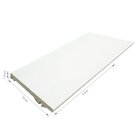 Rodapé De Poliestireno Liso  15mmx15cmx2,40m Metro Linear Cas