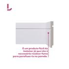 Rodapé De Poliestireno Santa Luzia Moderna 503 15cm 503 Branc