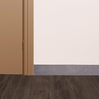 Rodapé de Porcelanato Fast Cinza 11,5x82cm Arts e Mosaicos