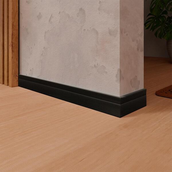 Rodapé De Pvc 7cmx15mmx2,40m Master 6 Un Zapinplast