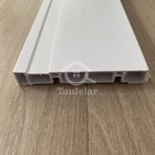 Rodapé De Pvc Branco Neve 10cm Barra De 2,40 Metros Real