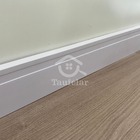 Rodapé De Pvc Branco Neve 10cm Barra De 2m Real Pvc