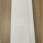 Rodapé De Pvc Branco Neve 15cm Barra De 2,40 Metros Real