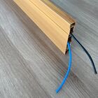 Rodapé De Pvc Cerejeira 10cm Barra De 2 Metros Real Pvc