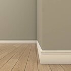 Rodapé De Pvc Nobre 10cm Branco Barra 2,4m Plasbil