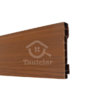 Rodapé De Pvc Plasbil Nobre 10cm Mogno Barra 2,4m