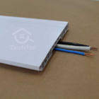 Rodapé De Pvc Plasbil Nobre 15cm Branco Barra 2,4m