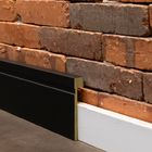 Rodapé de Sobrepor 12cm - 7,36m (pack 4 reguas de 1,84m ). Pr