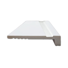 Rodapé de Sobreposição Frisado de Poliestireno 2,5x10x240cm Moldurama