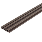 Rodapé de WPC Laca Branco Frisado 1,5x7x240cm Ecovale